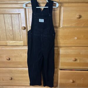 Levi’s Boy’s Black Corduroy Overall Size 4